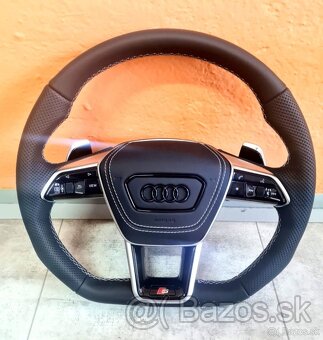 AUDI VOLANT - SPORTOVY S LOGOM S + AIRBAG + RS PADLA - 5