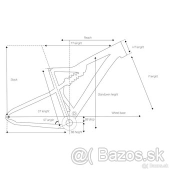 Horský bicykel st 530 , 27,5" čierno-červený - 5