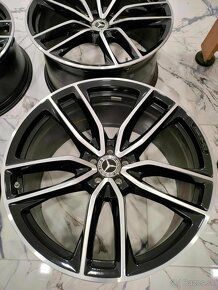 4ks alu disky orig. Mercedes Benz R23 5x112 + snímače tlaku - 5