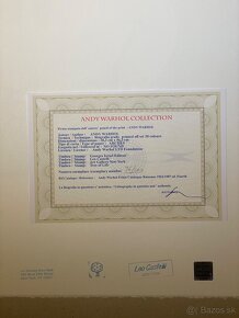 Andy Warhol "Mickey" Limitovaná edícia_Číslované_Certifikát - 5