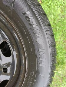 Zimne kolesá vrátane diskov Fabia 2, 165/70 R14 - 5