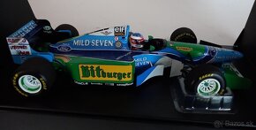 F1 BENETTON FORD B194 VÍTĚZ AUSTRÁLIE 1994 SCHUMACHER 1:18 - 5