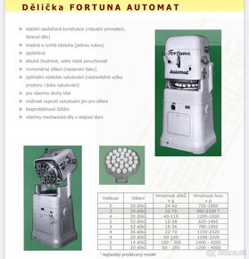 Dělička těsta fortuna Automat - 5