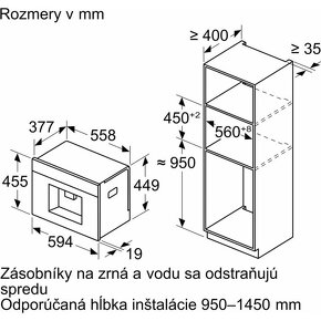 PREDAM NOVE VSTAVANE ESPRESSO SIEMENS CT718L1B0 RADY iQ700 - 5