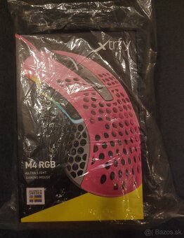 XTRFY M4 RGB Gaming Mouse (pink) - 5