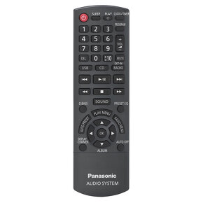 Panasonic FM tuner, RDS, CD a MP3 prehrávač, USB - Nová - 5