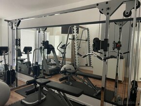 Fitness, protismerné kladky , profi kardio stroje, - 5