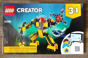 LEGO Creator 3 v 1 Robot, ponorka, žeriav 31090 - 5