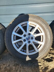 Hliníkové disky VW +zim. pnematiky 185/65 R15 - 5