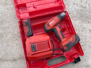 Hilti SF 6-A22 skrutkovač, 2x batéria, nabíjačka, kufor - 5