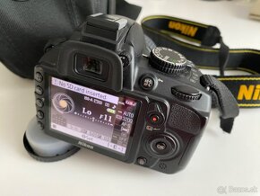 Digitálna zrkadlovka Nikon D3100 s objektívom+príslušenstvom - 5