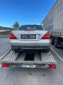 MERCEDES BENZ SLK 230 všechny díly z nebouraného vozu - 5