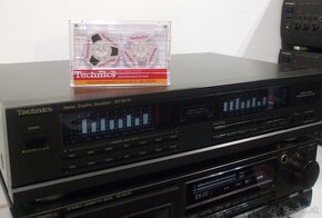 Graficky equalizer 2x7 pasmovy TECHNICS SH-GE70 = Japan - 5