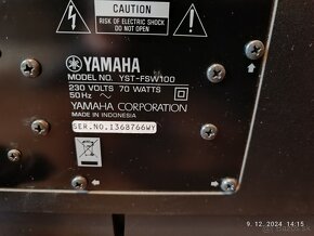 YAMAHA YST-FSW100... aktívny Subwoofer - 5