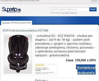 ISOFIX detská autosedačka (9-18kg) - 5