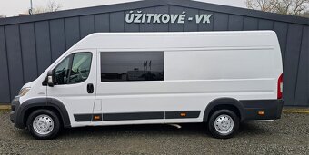 Fiat Ducato 3.0 Mjet 180k L4H2 Maxi 6 Miest kúp.v SR Iveco - 5