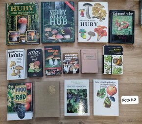 Knihy o hubách, rastlinách, pestovaní a iné na dvoch foto - 5