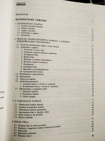 Matematicko-fyzikálno-chemické tabuľky - 5