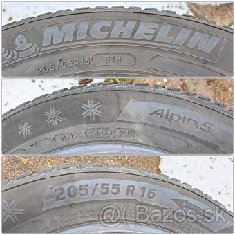 205/55 R16 ZIMNÉ Goodyear - Michelin V dezén - Dunlop - 5