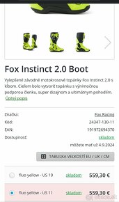 Čižmy fox instinct 2.0 s kĺbom - 5