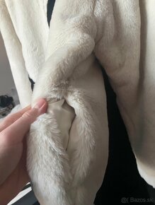 Nike Kožušinová Bunda Faux Fur Swoosh - 5