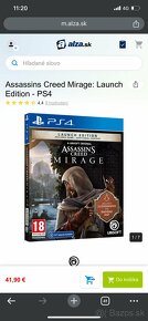 PREDANÉ - ASSASSINS CREED MIRAGE na PS4 - 5