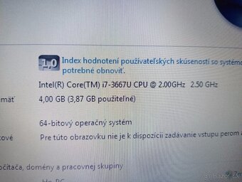 rozpredám notebook Hp elitebook folio 9470m - 5