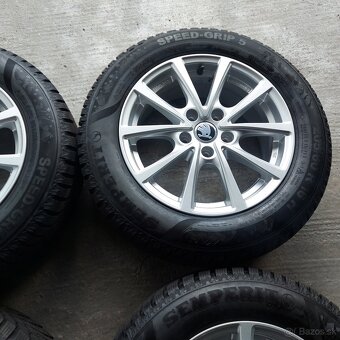 16"Elektróny Alutec Germany 5x112 Volkswagen Škoda zimné - 5