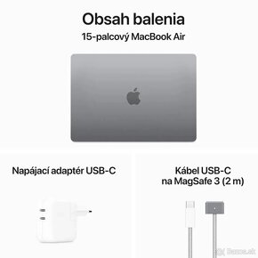 MacBook Air 15" M3 8GB 512GB, Kozmický šedý - 5