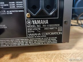 Yamaha RX V 1200 - 5