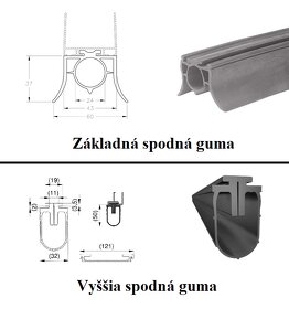 Sekcionálna garážová brána vo farbe Antracit RAL 7016 - 5