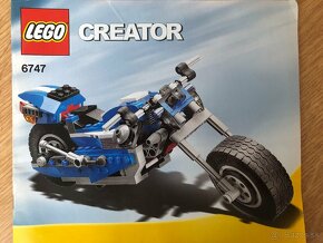 Lego Creator pretekarska motorka - 5