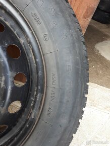 Zimná sada 4x100 r15 ,185/65 r15 - 5