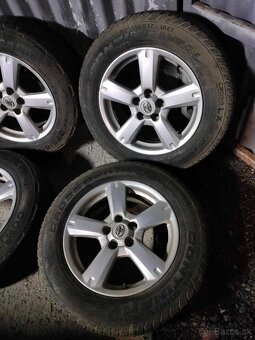 4ks alu disky orig. Toyota 5x114,3 R17 pneu 225/65 r17 - 5