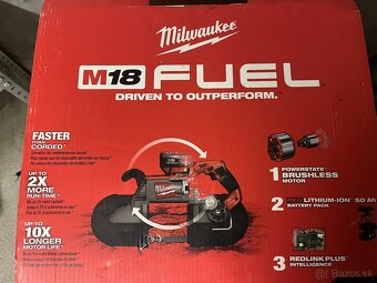 MILWAUKEE M18 FUEL™ Pásová píla M18CBS125-0 - 5