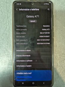 Samsung galaxy A71 - 5