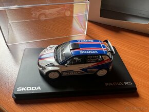 Škoda Fabia R5 100 rokov ČR 1:43 Abrex - 5