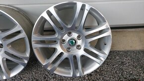 Predam orginal Skoda Themisto elektrony 5x112 r18 et46 J7,5 - 5