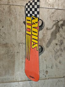 Predám snowboard 125cm. - 5