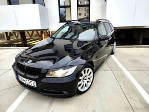 BMW 330D Touring E91 - Black, Navi Pro, Manual 6st. RWD - 5