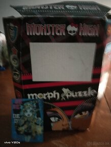 Monster kabelka + puzzle 3 d, a šablóna - 5