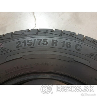 Dodávkové letné pneu 215/75 R16C CONTINENTAL DOT1619 - 5