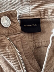 Menčestrové nohavice Massimo Dutti (xs) - 5