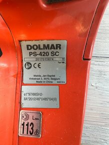Motorova píla Dolmar PS 420 C - 5