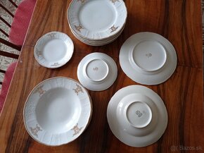 Porcelánové taniere, tanieriky, porcelán - 5