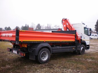 Mercedes Benz ATEGO 3 straný sklápač s hydraulickou rukou - 5