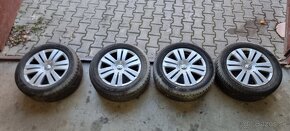 Sada alu disky orig. 5x112 R16 + pneu - 5