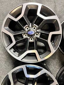 5x100 R17 ORIGINÁL alu disky Subaru XV Crosstrek - TOP STAV - 5