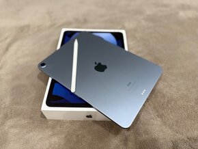 Ipad air 4 256gb blue + apple pencil 2. generacie - 5