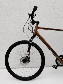 Nový Bicykel Cube Nature Pro gold´n´black XL - 5